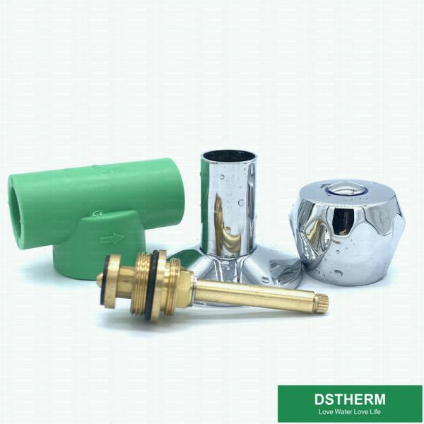 Круглый Chrome покрыл ручку сплава цинка для латунных патронов клапана CW617N