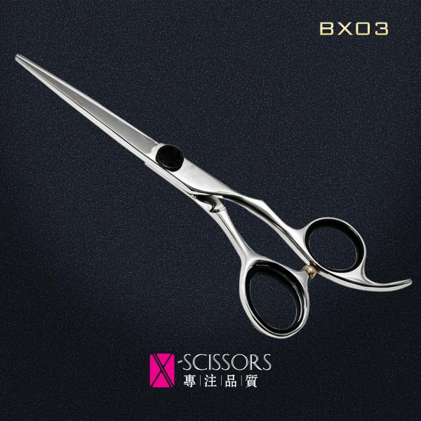 BX03 Right handed Hair Cutting Scissors of Japanese 440C Steel. Convex Edge hair shear