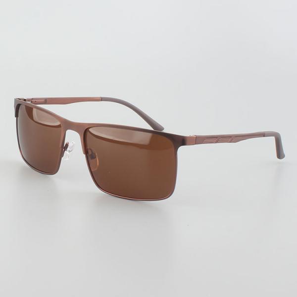 Logo Customized 139mm Metal Frame Polarized Sunglasses