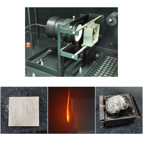 ASTM E662 Burning NBS Smoke Density Chamber Test For Solid Materials 220VAC
