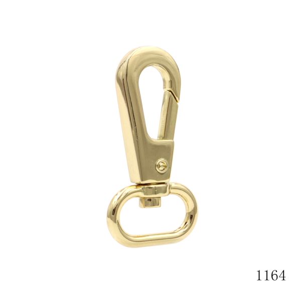 Bag Accessories Metal Snap Hook 20mm Bag Snap Hook Keychain Holder Hook Clip