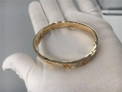 Gold Bracelet ,  Bracelet Rose Gold With 204 Brilliant - Cut Diamonds