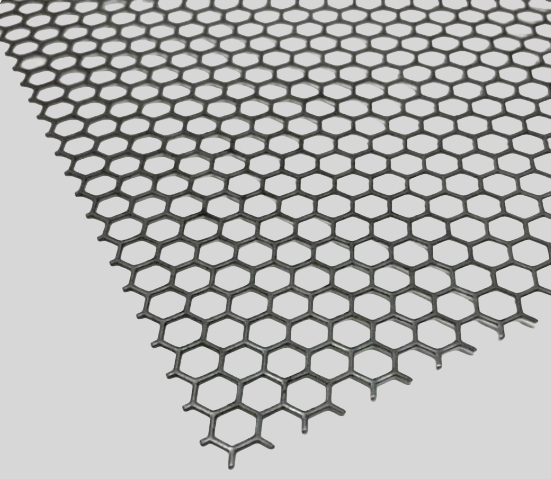 High Strength Steel Option Perforated Metal Grilles Bulk Order Friendly
