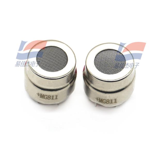 MG811 El sensor de CO2 de electrolitos es un sensor químico de óxido de semiconductor que utiliza el principio de una batería de electrolitos sólidos para detectar CO2