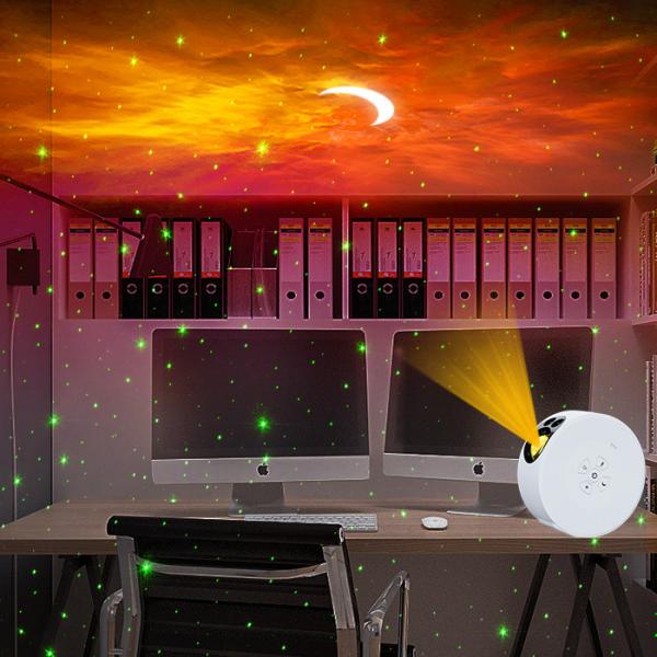 Cadeau universel d'enfants de lune de chambre à coucher de projecteur à distance d'étoile