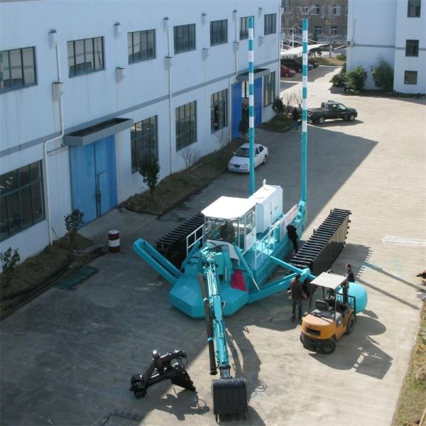 3 Stage Head Watermaster Amphibious Multipurpose Dredger 30t with Ladder Winch JC-3000