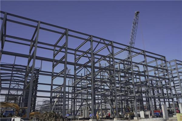 Prefabricated Steel Structure Chemical Plant with 50-Year Lifespan