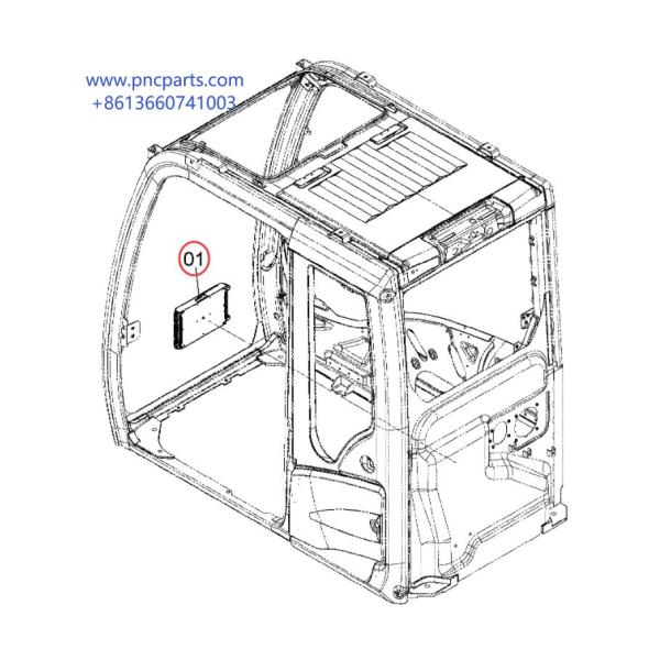 Регулятор регулятора YA00002098 YA60001374 Хитачи ZAX200-5G гидравлический