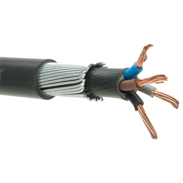 Construction LOW VOLTAGE 50mm2 XLPE Insulation SWA Cable with 3 Core Copper Conductor