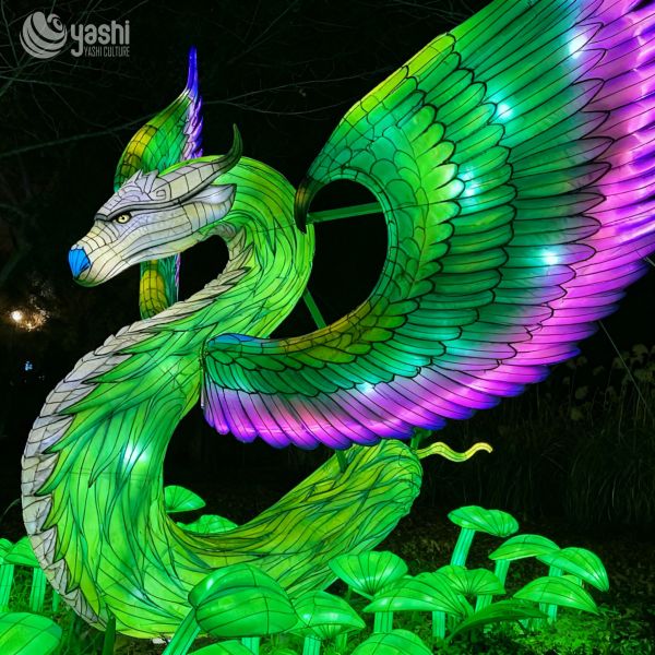 Unique Dragon LED String Lights for Chinese New Year, Lantern Festival, Halloween Outdoor Decorations