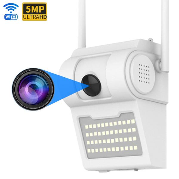 700LM Wall Light Security Camera , Ip66 Waterproof Security Camera For Yard