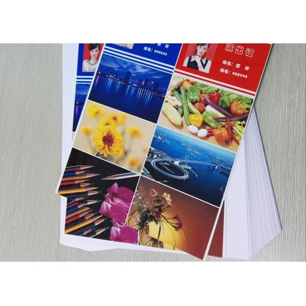 Двойная бортовая карта загерметизировала листы Pvc 0.40mm Printable