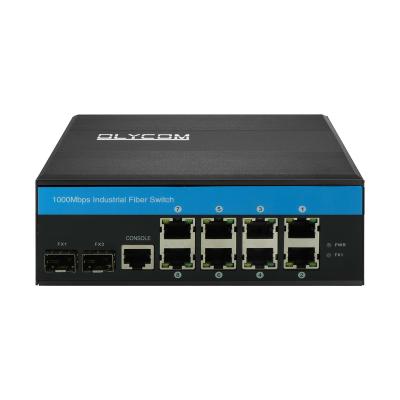 Interruptor de rede 48VDC 8 portuário