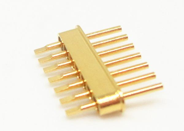 7 Pins Kovar 4j29 Hermetic Glass To Metal Seal Connectors Multi-pin Headers