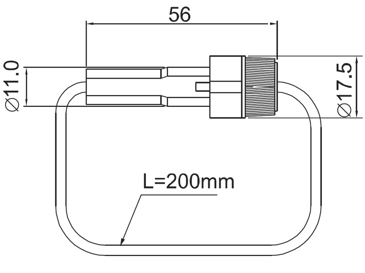 встроенные патроны предохранителя AC 250V 20 Amp делают 6 x 32 водостойким с кабелем 12AWG 14AWG