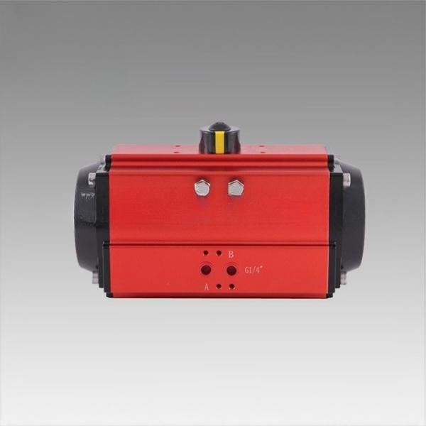 32mm-400mm Rack And Pinion Pneumatic Actuator 90 Degree Rotation Pneumatic Valve Actuator