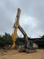 Backhoe Telescopic Dipper Arm For SWE365E EC380D  CAT330 Earthworks Contractor