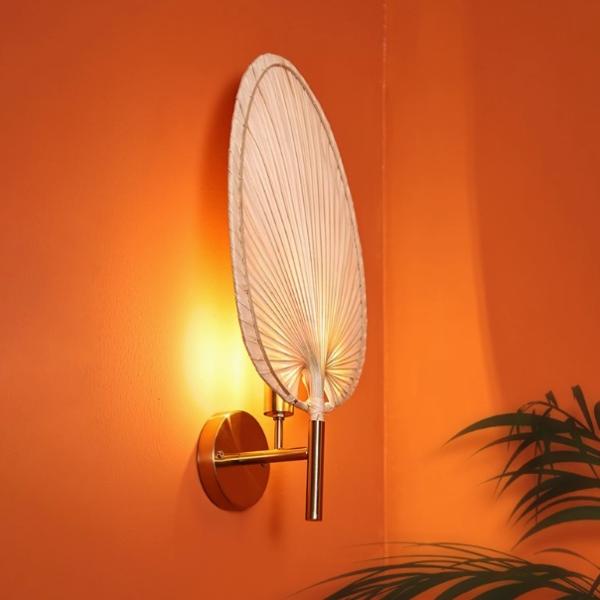 BAMBOO WALL LAMP FOR PROJECT RATTAN WALL LIGHT RETRO ART HOMESTAY TEA ROOM LIVING ROOM BAR RATTAN LAMP