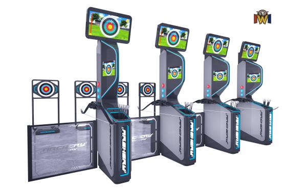 Interactive Archery Digital Sport Games Mobile Target Game Custom