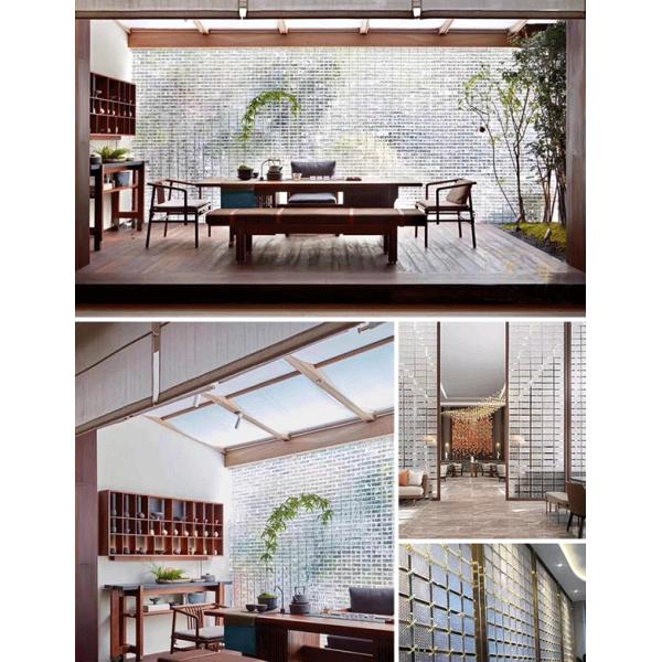 4 x 4 твердого тела пены ясных Bathroom стеклянных блока 12 x 12 прозрачных горячих сплавленных