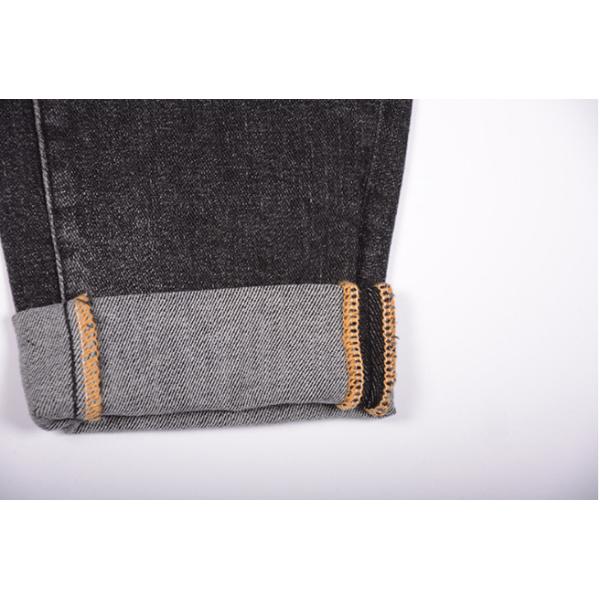 ODM OEM Korean Version Autumn Winter Men Pants Casual Straight Mid Waist Jeans