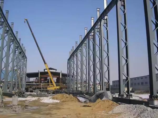 Affordable High Fire Resistance Earthquake Design Load Metal Frame Warehouse Building Prefabricated Design