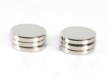 Professional Rare Earth Disc Magnets / Nickel Plated Neodymium Magnets