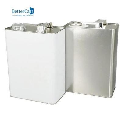 óleo de motor Tin Can Metal de 0.28mm recipientes de 1 pintura do galão