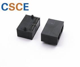 PBT Without Magnetics RJ45 Modular Jack Connector Round Pin Without Leds