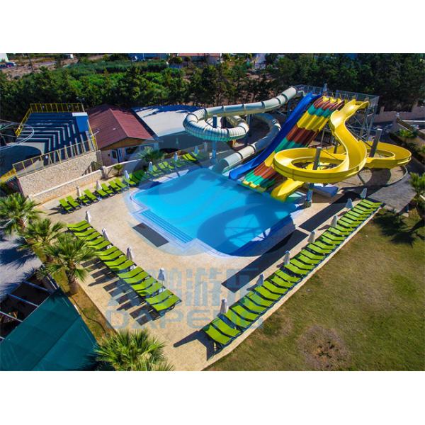 Water Park Aqualoop Water Slide Fiberglass Swimming Pool Adults Water Slide