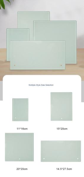 Blank Coated Sublimation Glass Photo Frame Sleek And Modern Design