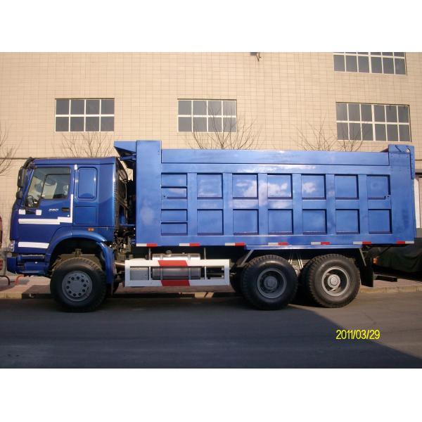 Strong Engine 6x4 Heavy Duty Dump Truck For Heavy Loading Transportation