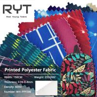 600D a imprimé le tissu de polyester