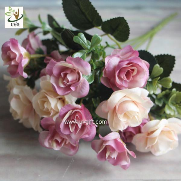 UVG table centerpieces fake roses silk wedding bouquets for party table decoration FRS67