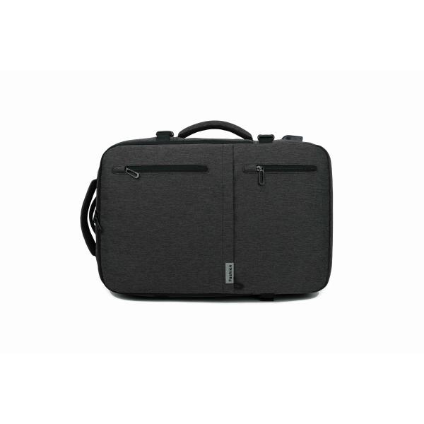 Medium Size Zipper Closure Men Business Backpack With 1 Front Pocket