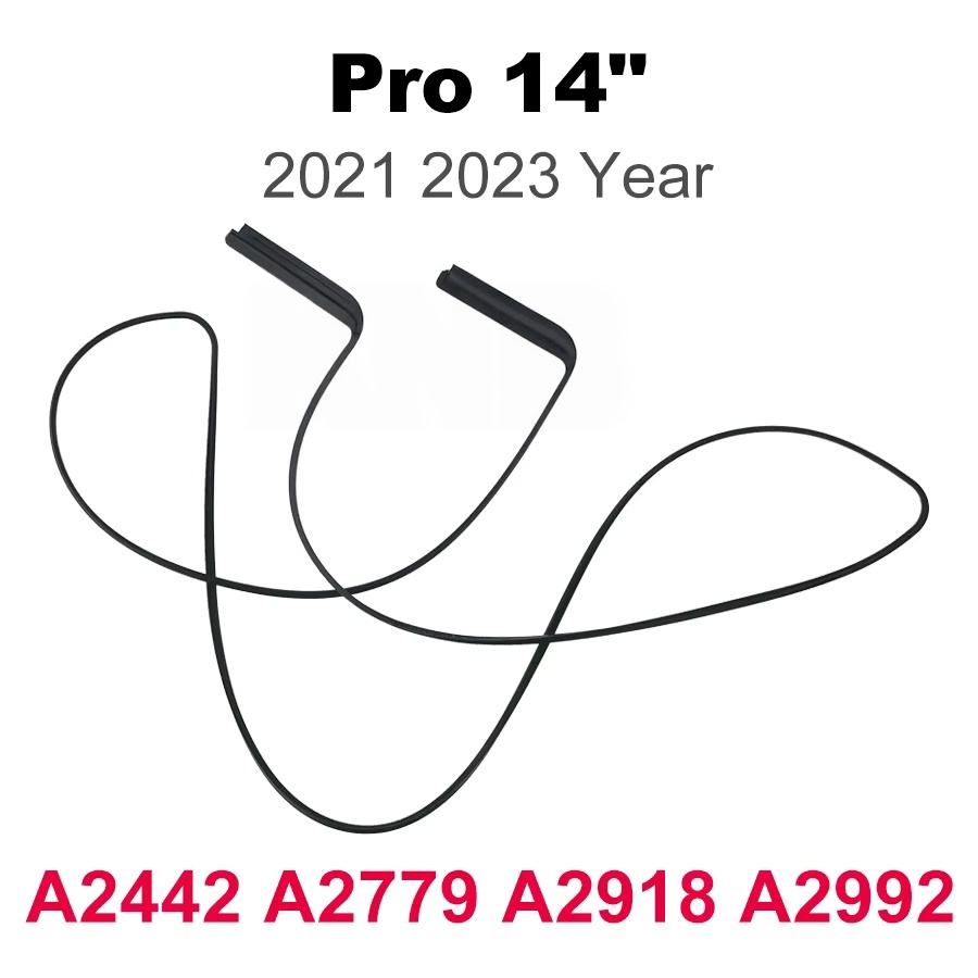 LCD Screen Front Bezel Rubber Ring for MacBook Pro 14 - Perfect Match for A2442 A2779 A2918 A2992 with Durable Premium Rubber and Enhanced Protection
