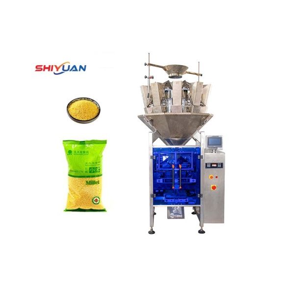 1.6L Hopper OatmealA Packaging Machine 10 Bucket 100g