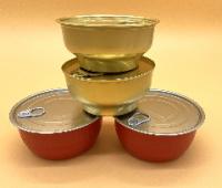 Fogo do folha de Flandres do metal que cozinha o alimento Tin Can Aluminum Foil Lid