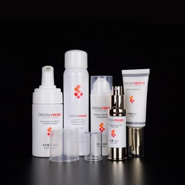 Manufacture Plastic Private Label Skin Care Bottles with 15ml 30ml 50ml 100ml Capacity