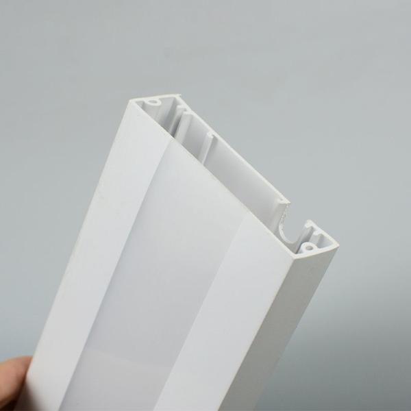 Hiplásticos PVC Blanco Tipo U Canal para proteger la construcción Perfiles de plástico personalizados