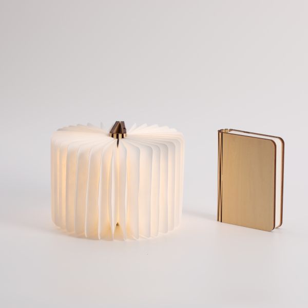OEM White Origami Light Fixture Desk Lamp 2700K Warm Color