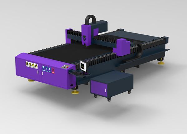 Industrial 1500w Metal Fiber Laser Cutting Machine Small Laser Beam Compact Size