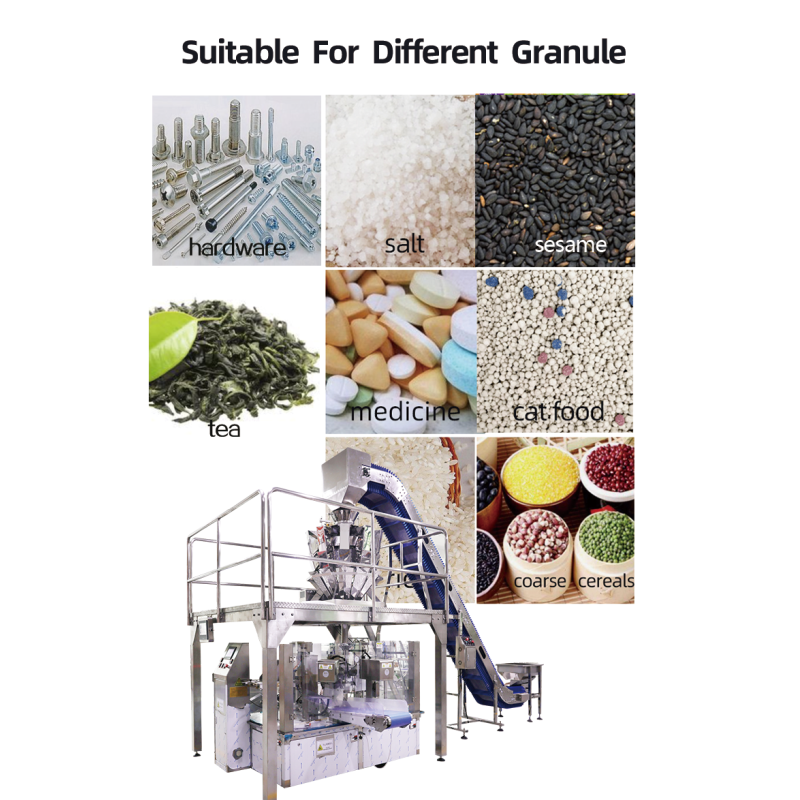  High-Speed Bagging & Sealing Packing Machine Multi-Head Packaging Machine Fully Automatic Powder Packing Machine vacuum packing machine Weight Packing Machine for Mass Production