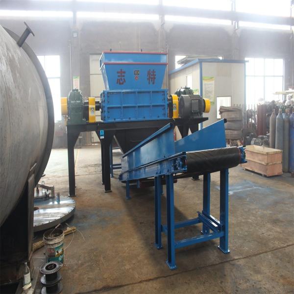 Resonable Design Used Tire Shredder with Alloy Steel Blade