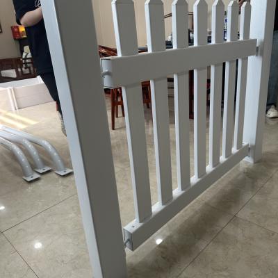 Durable PVC Picket White Vinyl Fence Planks For Multiple Styles