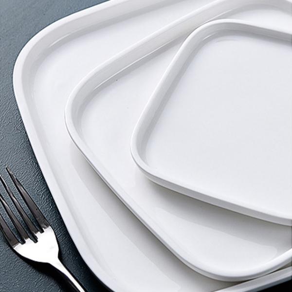 Savall Classic White Porcelain Dinnerware Sets For Cafes Weddings