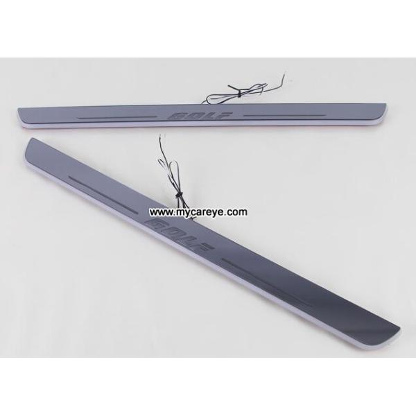 Volkswagen VW Golf Water proof Welcome pedal auto light sill door pedal