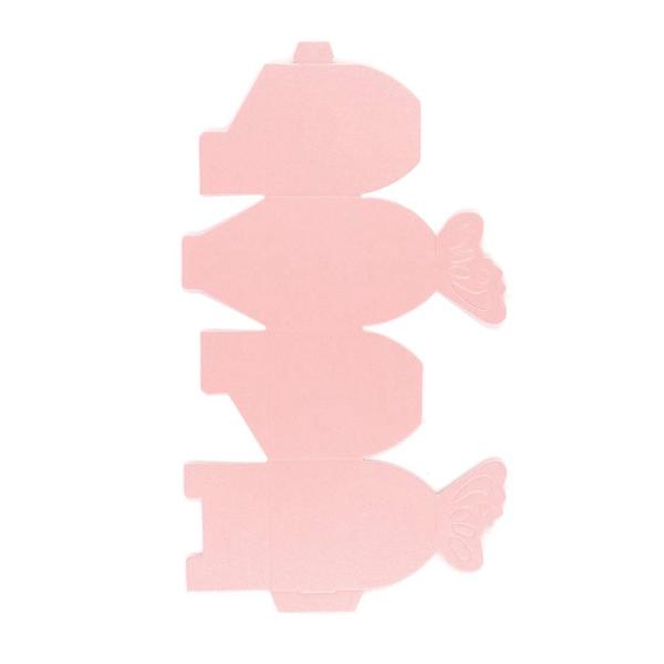 Продавать переработанные материалы Маленькие сладкие конфеты Шоколадный подарочный контейнер Бумажная упаковочная коробка