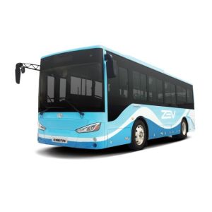 8m Length 28 Seater Pure Electric Bus with 198.4kwh Battery New Energy Vehicle