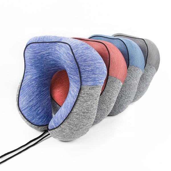 Portable Removable Memory Foam Air Cushion Travel Neck Pillow with Ice Cooling Comfort
